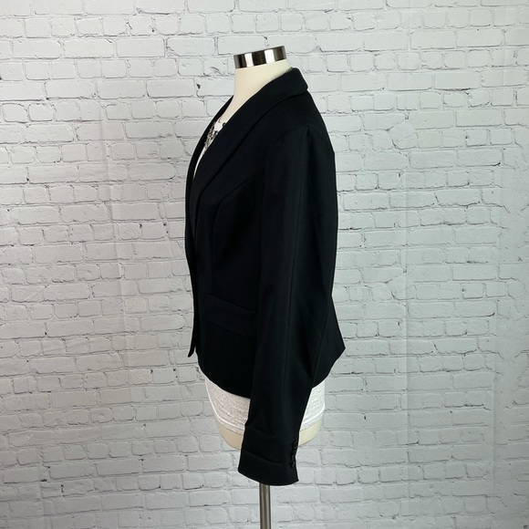 C&B Black Single Button Blazer Size Medium - Picture 2 of 10